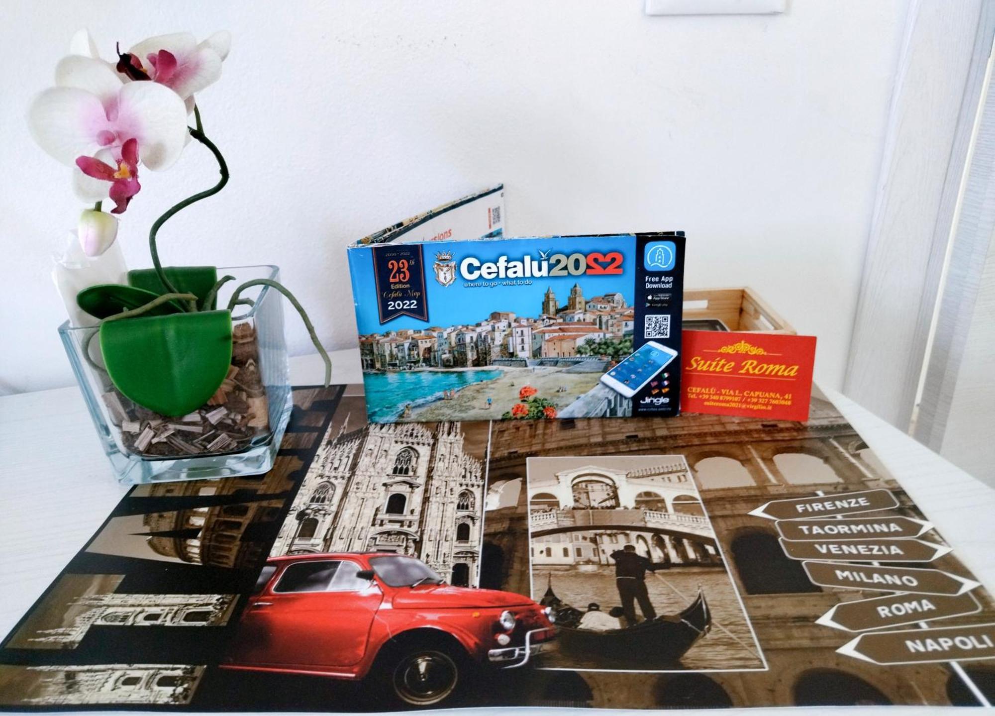 Suite Roma Чефалу Экстерьер фото